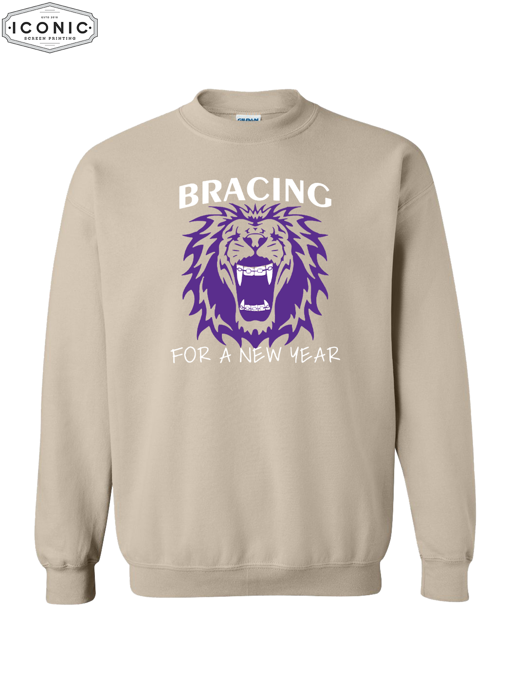 Bracing for a New Year - D4 - Heavy Blend Sweatshirt
