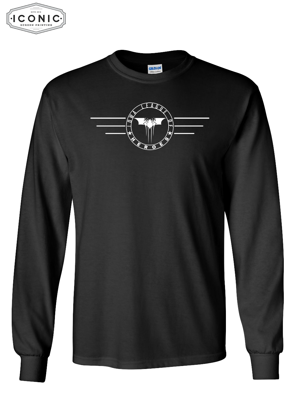 League of Heroes Horizontal Ultra Cotton Long Sleeve