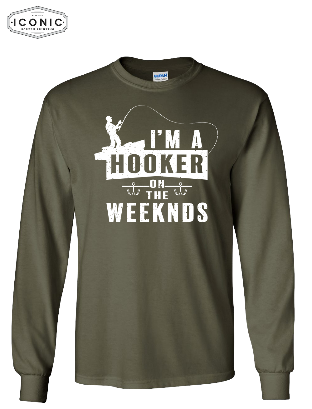 Hooker on the Weekends - DryBlend T-shirt