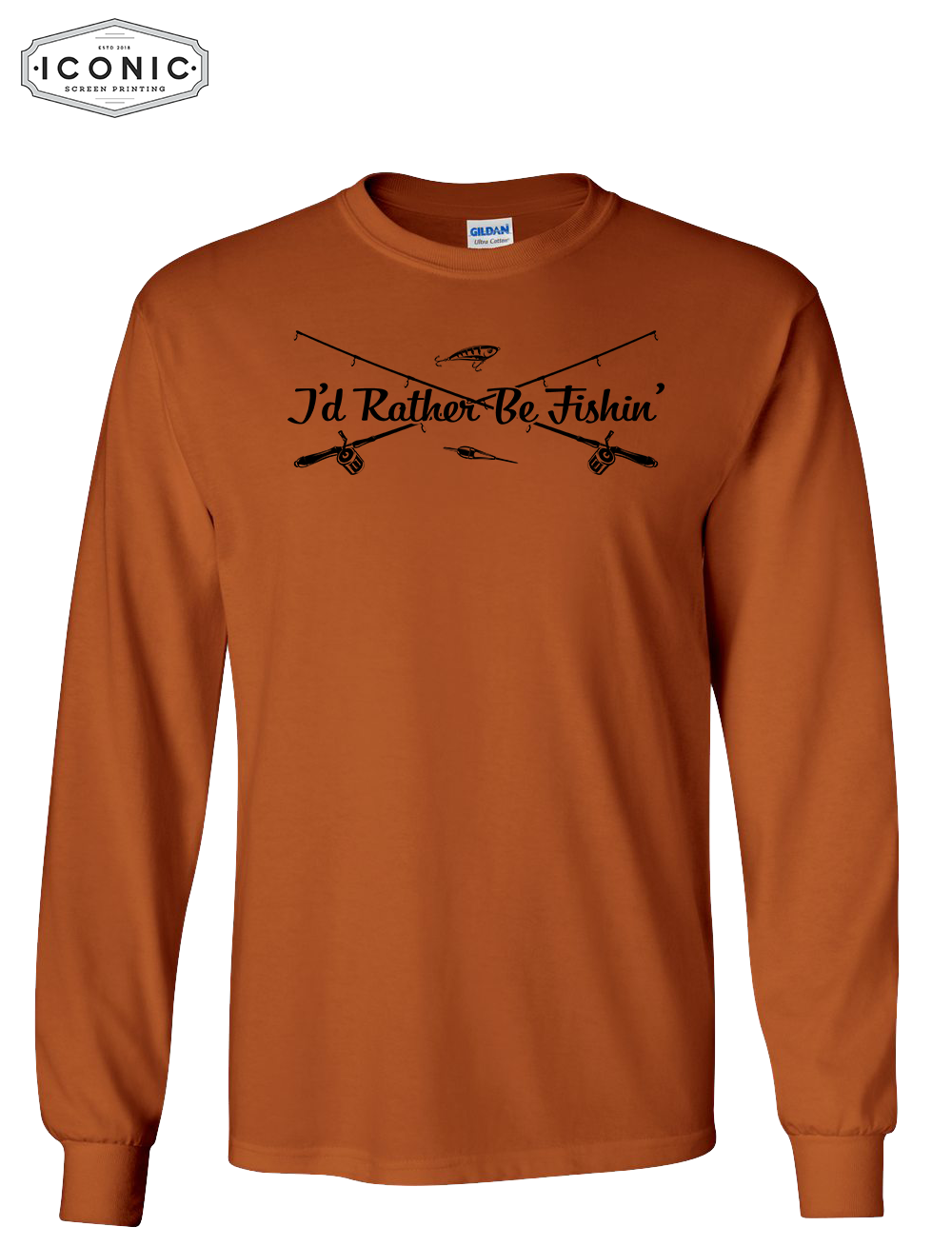 I'd Rather Be Fishin' - DryBlend T-shirt