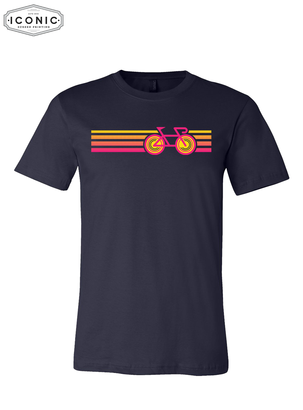 Biker Gradient - D2 - BELLA + CANVAS - Jersey Tee