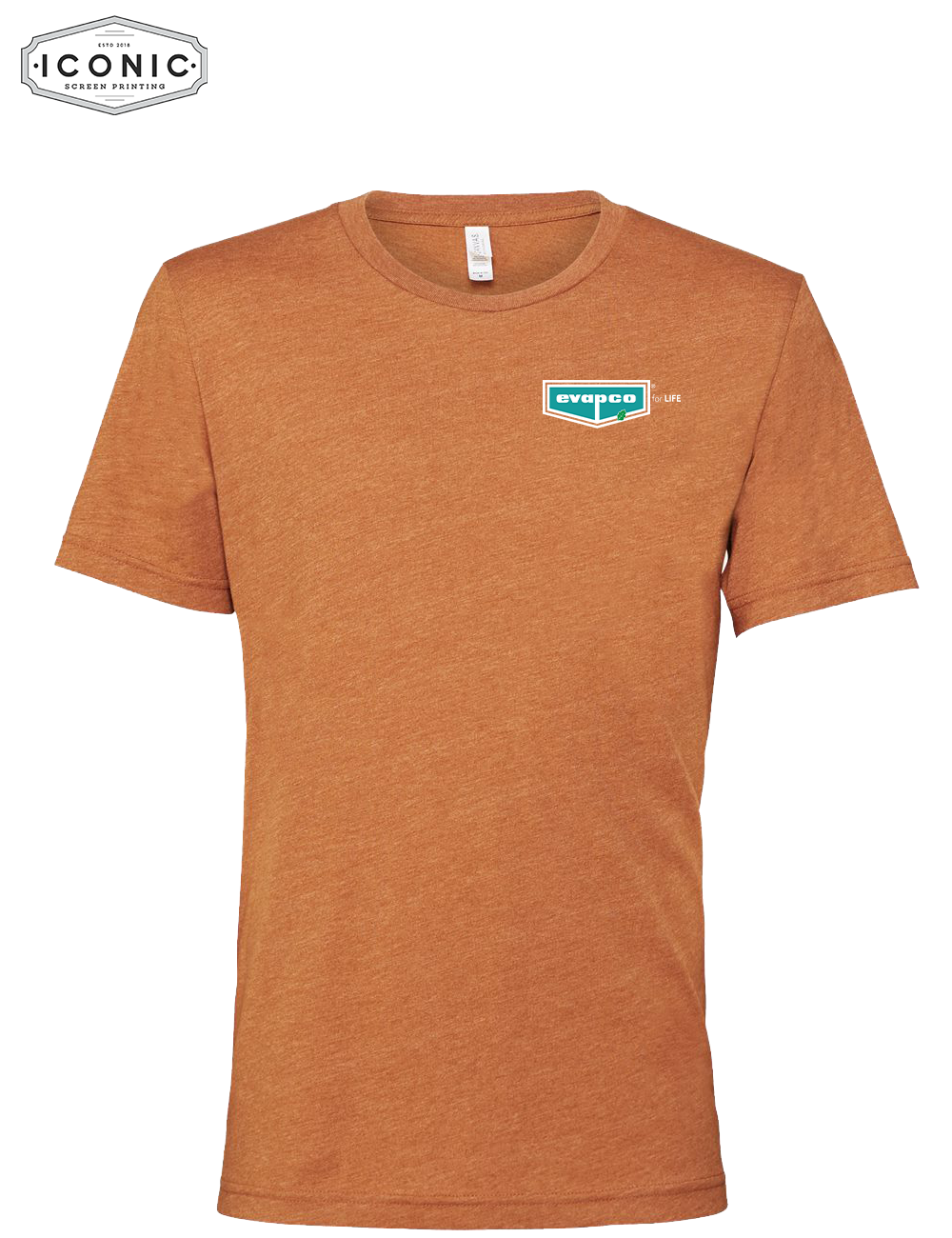 Evapco for Life - CVC Unisex Jersey Tee - Print