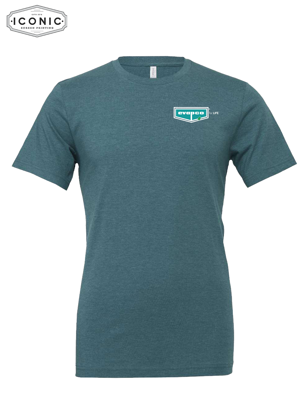 Evapco for Life - CVC Unisex Jersey Tee - Print