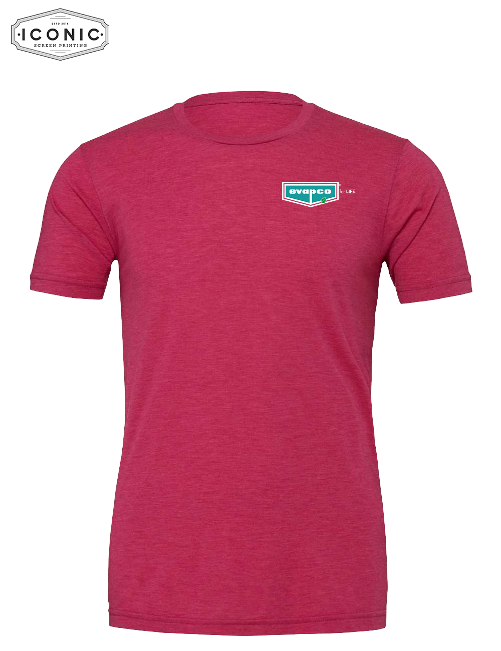Evapco for Life - CVC Unisex Jersey Tee - Print