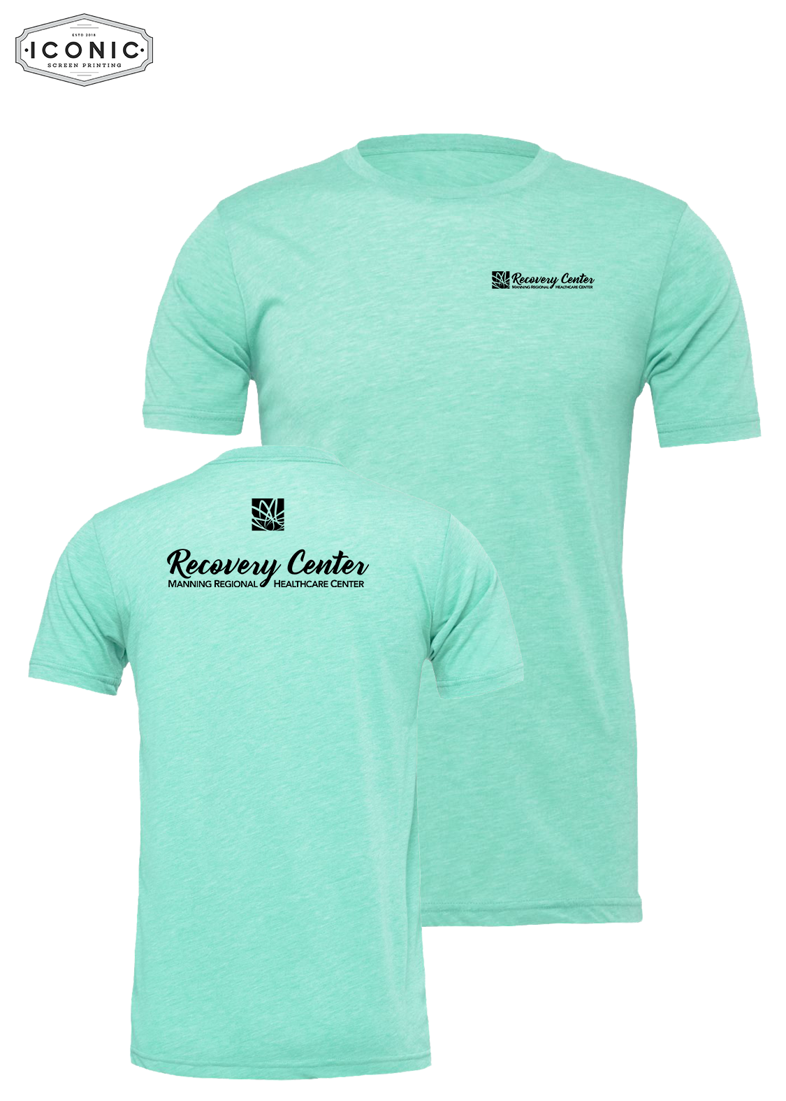 Manning Regional Healthcare - Unisex CVC Jersey Tee - print