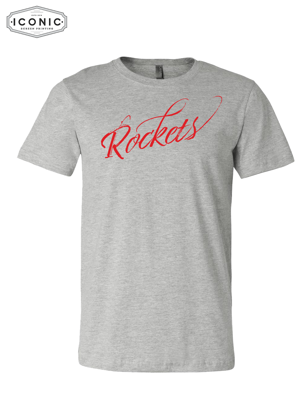 Rockets Script - CVC Unisex Jersey Tee