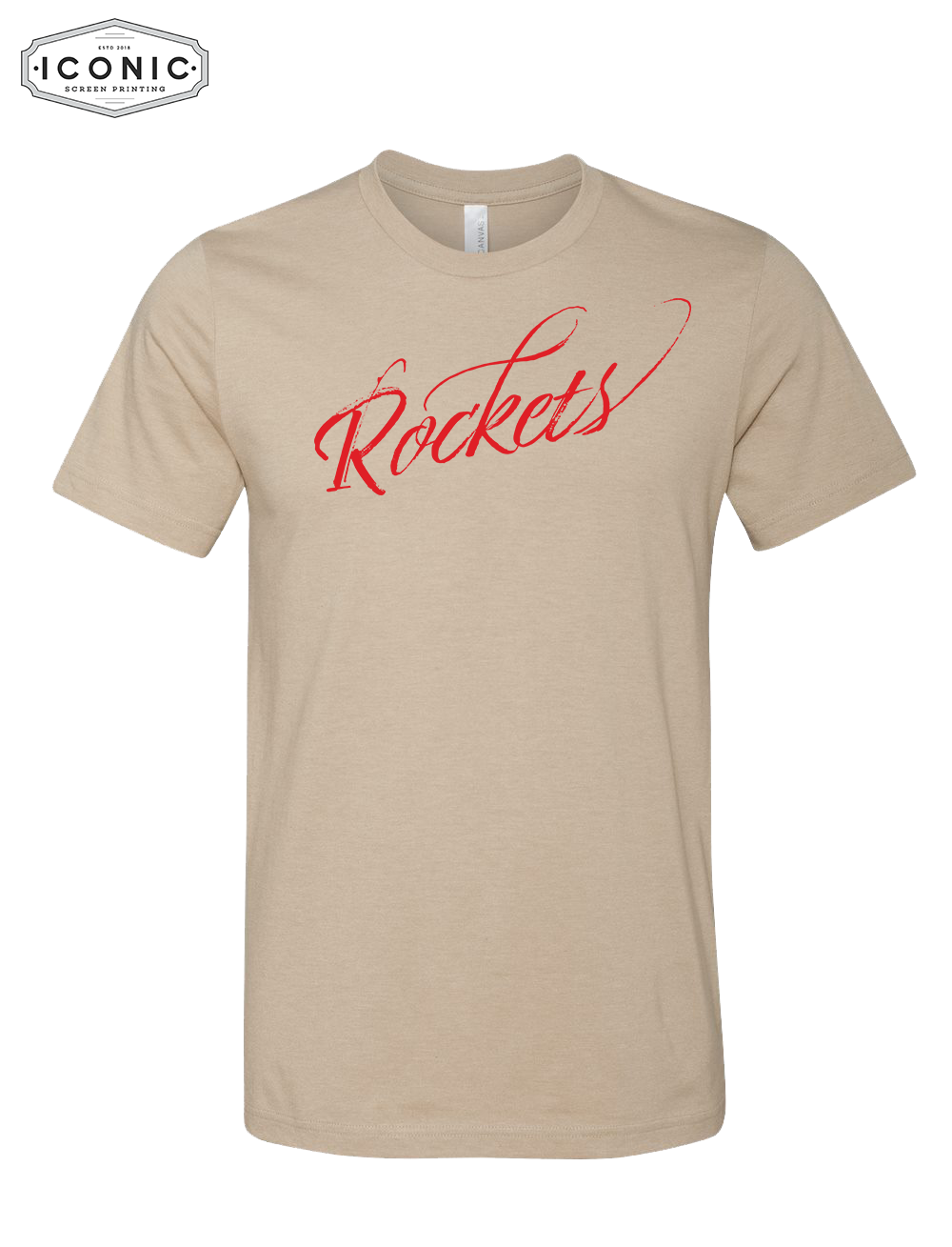 Rockets Script - CVC Unisex Jersey Tee