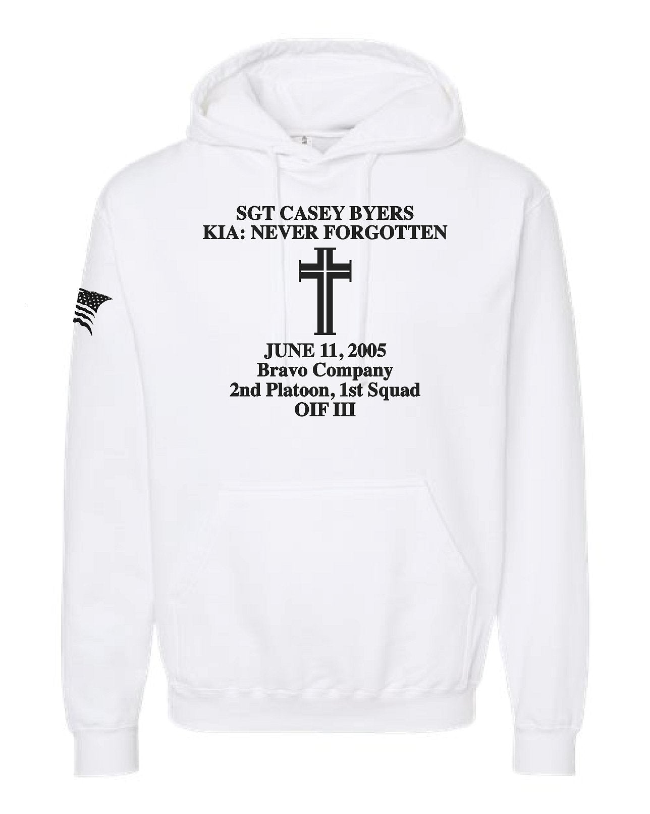 Remembering Casy Unisex Fleece Hooded Sweatshirt