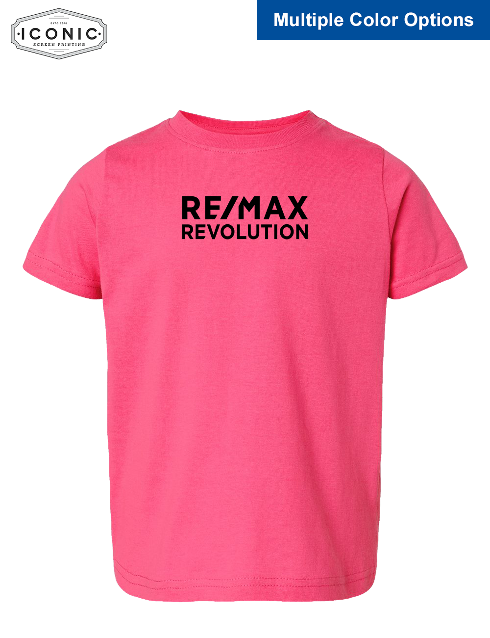 RE/MAX Revolution - Rabbit Skins Toddler Fine Jersey Tee - Print