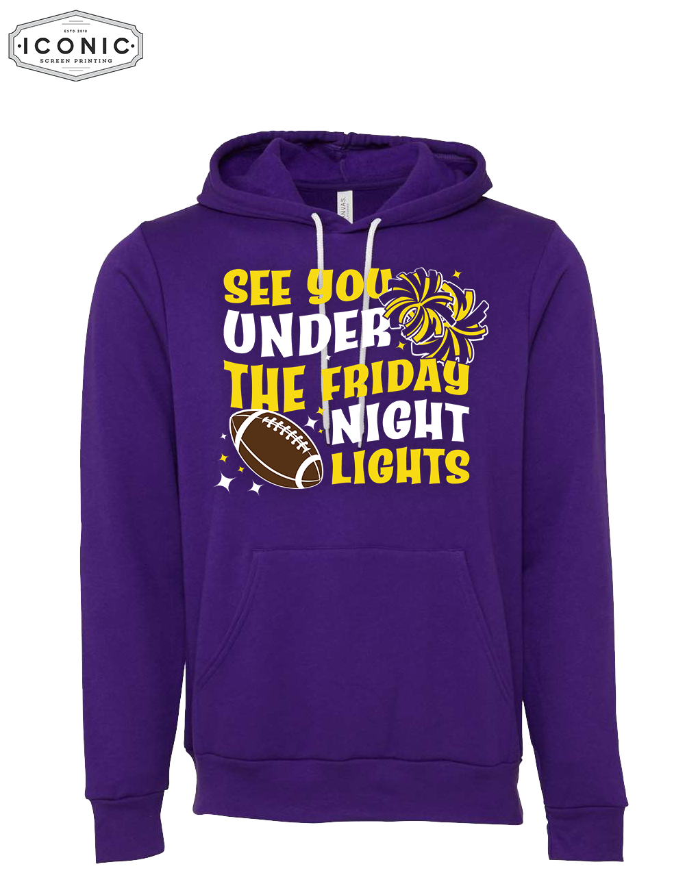 Friday Night Lights - Unisex Sponge Fleece Hoodie