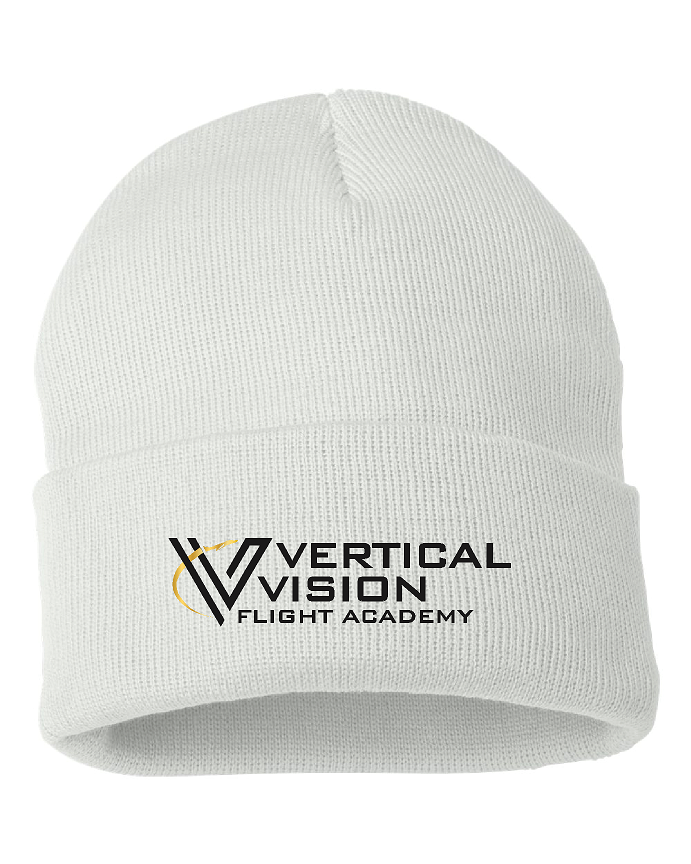 Vertical Vision 12" Solid Cuffed Beanie