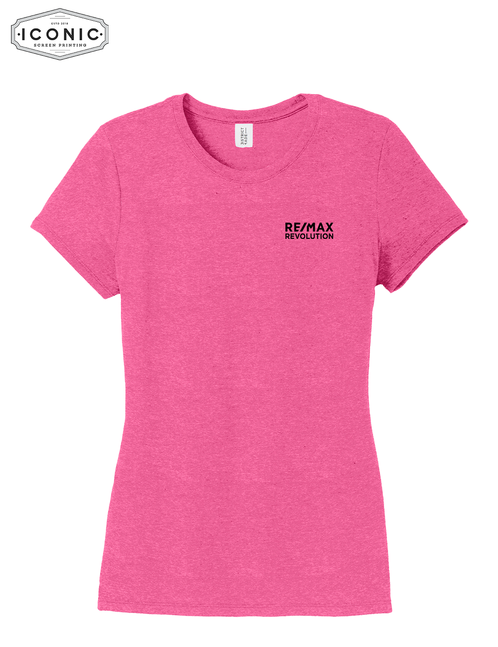RE/MAX Revolution - District Women's Perfect Tri Tee - Print