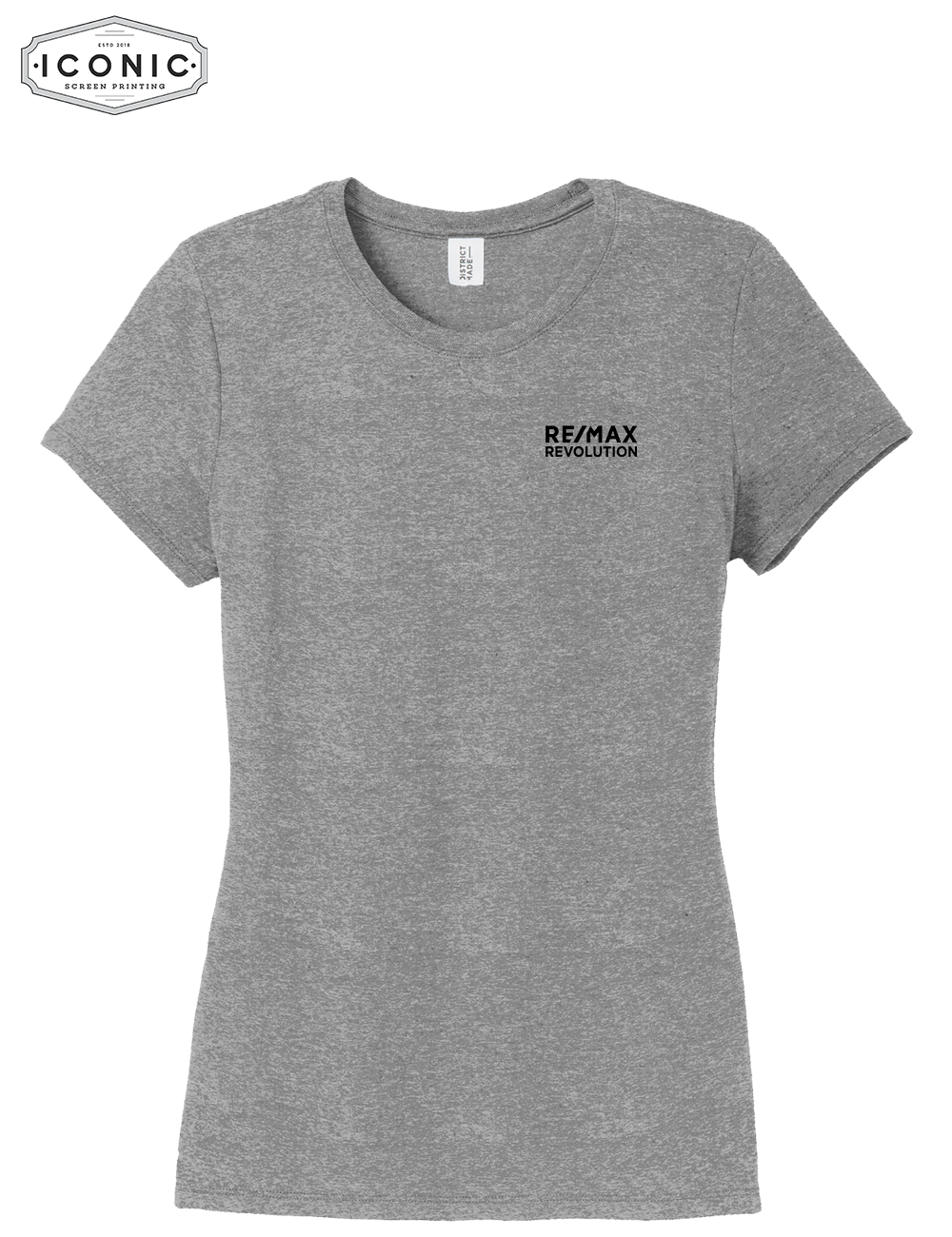 RE/MAX Revolution - District Women's Perfect Tri Tee - Print