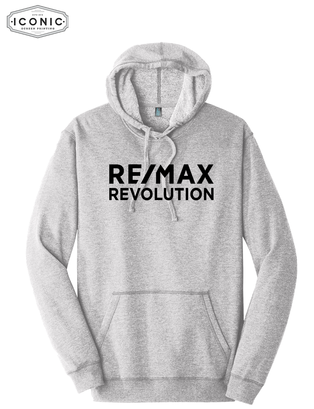 RE/MAX Revolution - District Lightweight Fleece Hoodie - Print