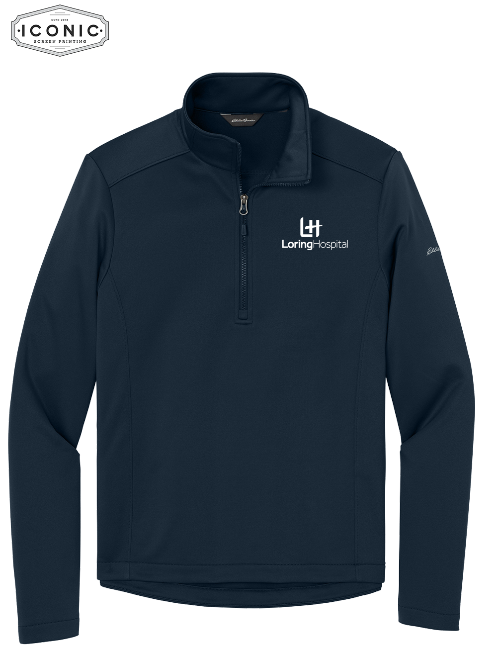 Loring Hospital Smooth Mid Layer Fleece 1/2-Zip