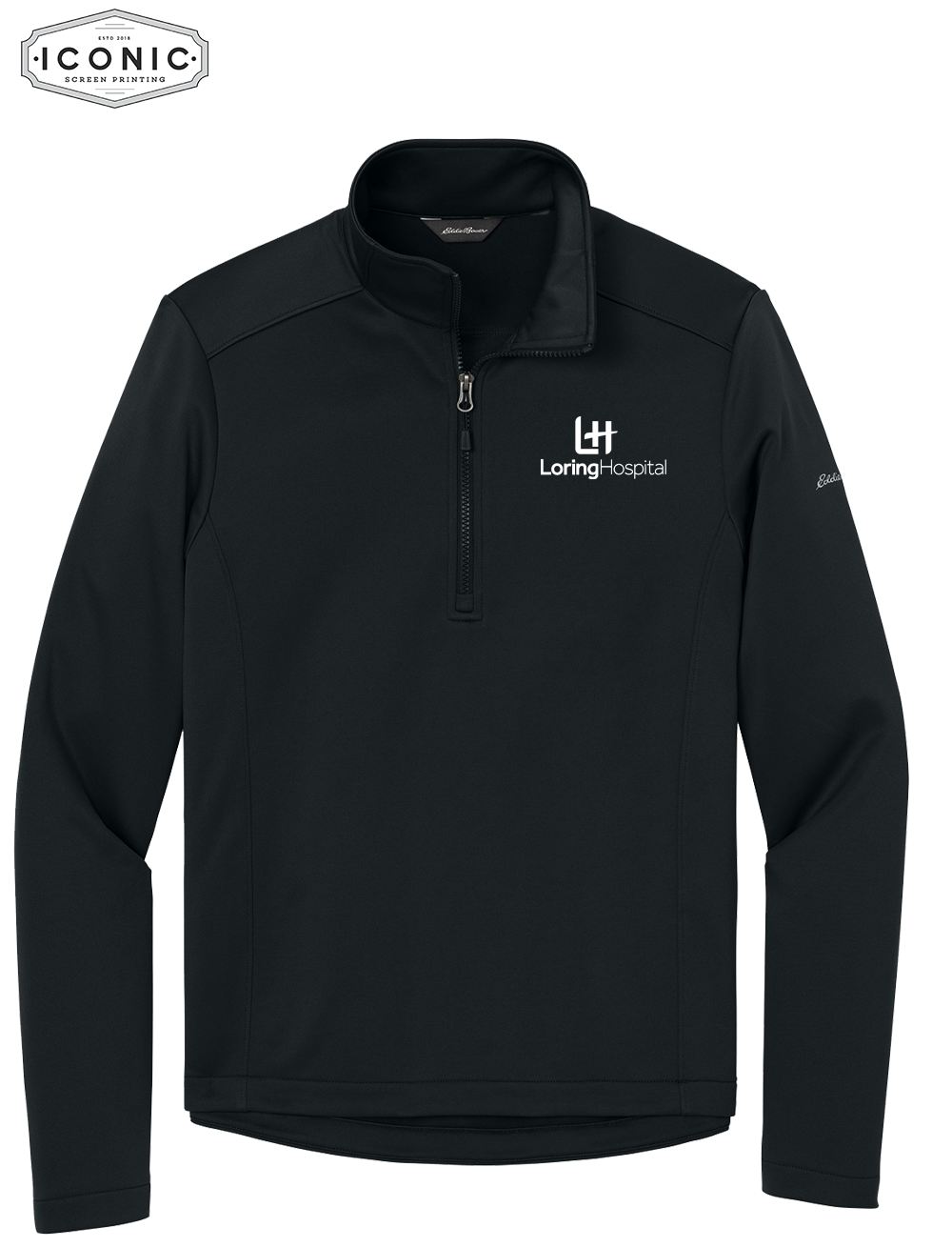 Loring Hospital Smooth Mid Layer Fleece 1/2-Zip