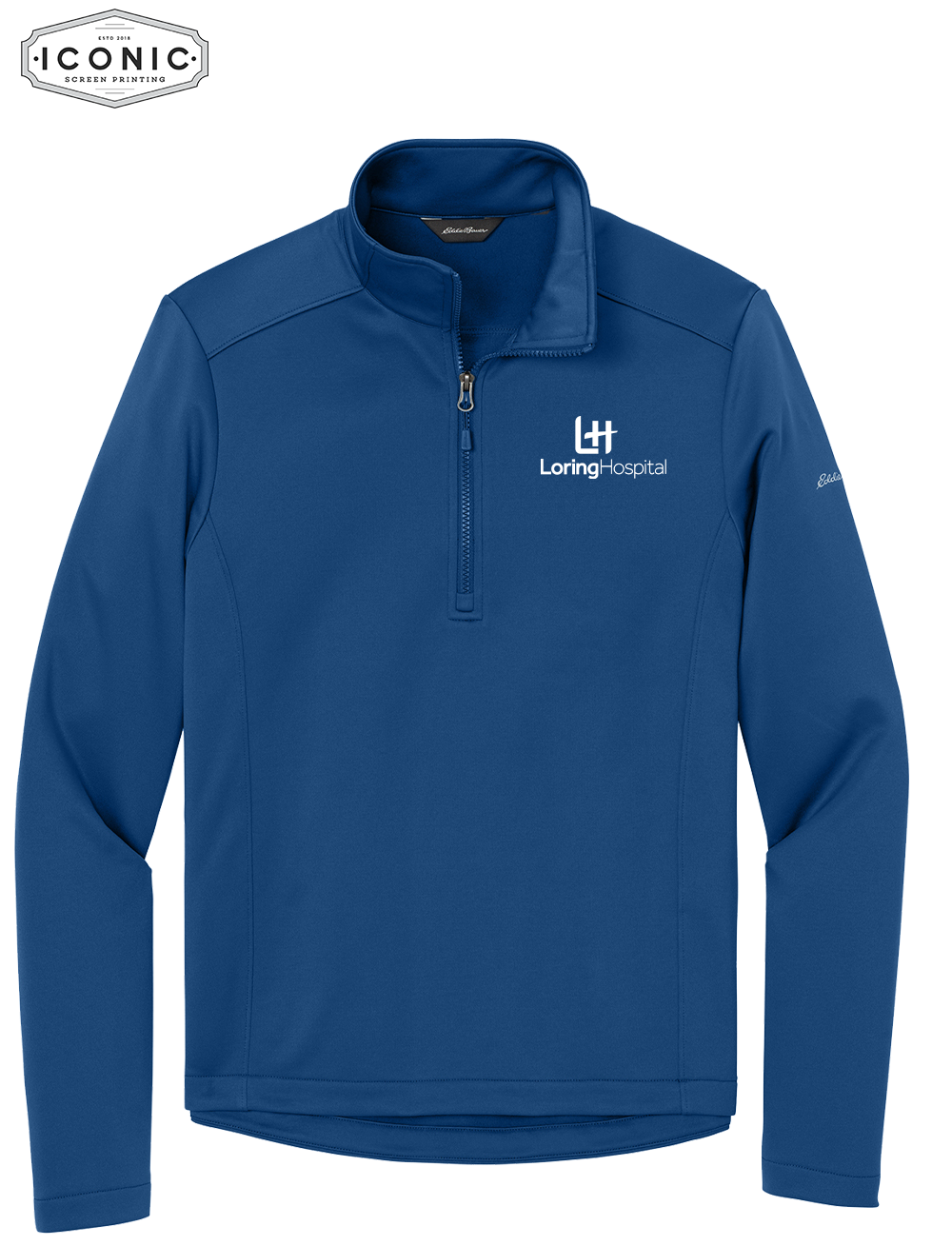 Loring Hospital Smooth Mid Layer Fleece 1/2-Zip