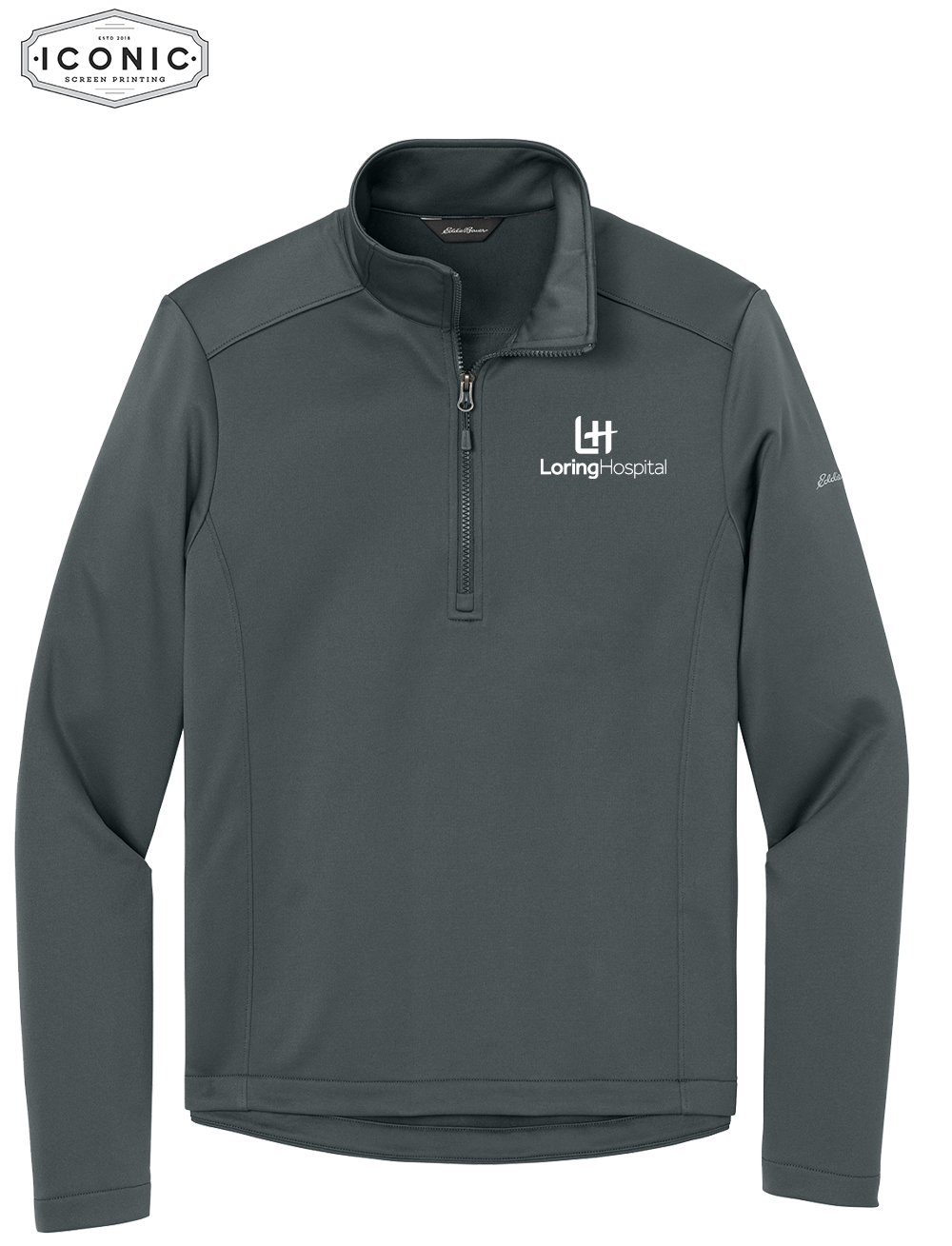 Loring Hospital Smooth Mid Layer Fleece 1/2-Zip