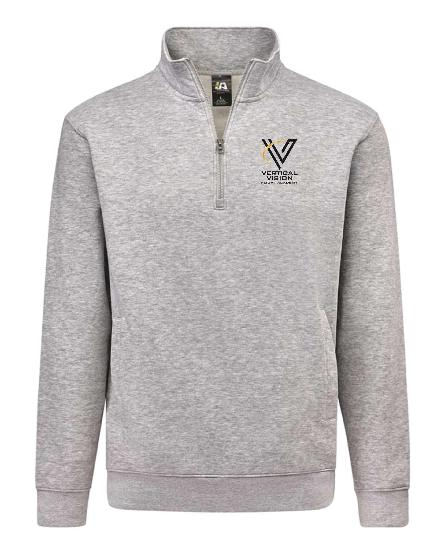 Vertical Vision Unisex BTB Fleece Quarter-Zip Sweatshirt
