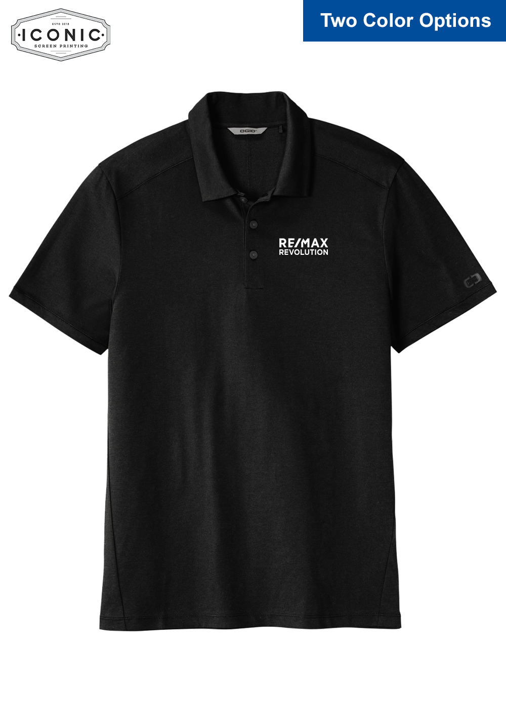 RE/MAX Revolution - OGIO Code Stretch Polo - Embroidery
