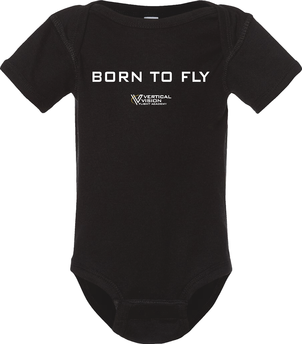 Vertical Vision Infant Baby Rib Bodysuit