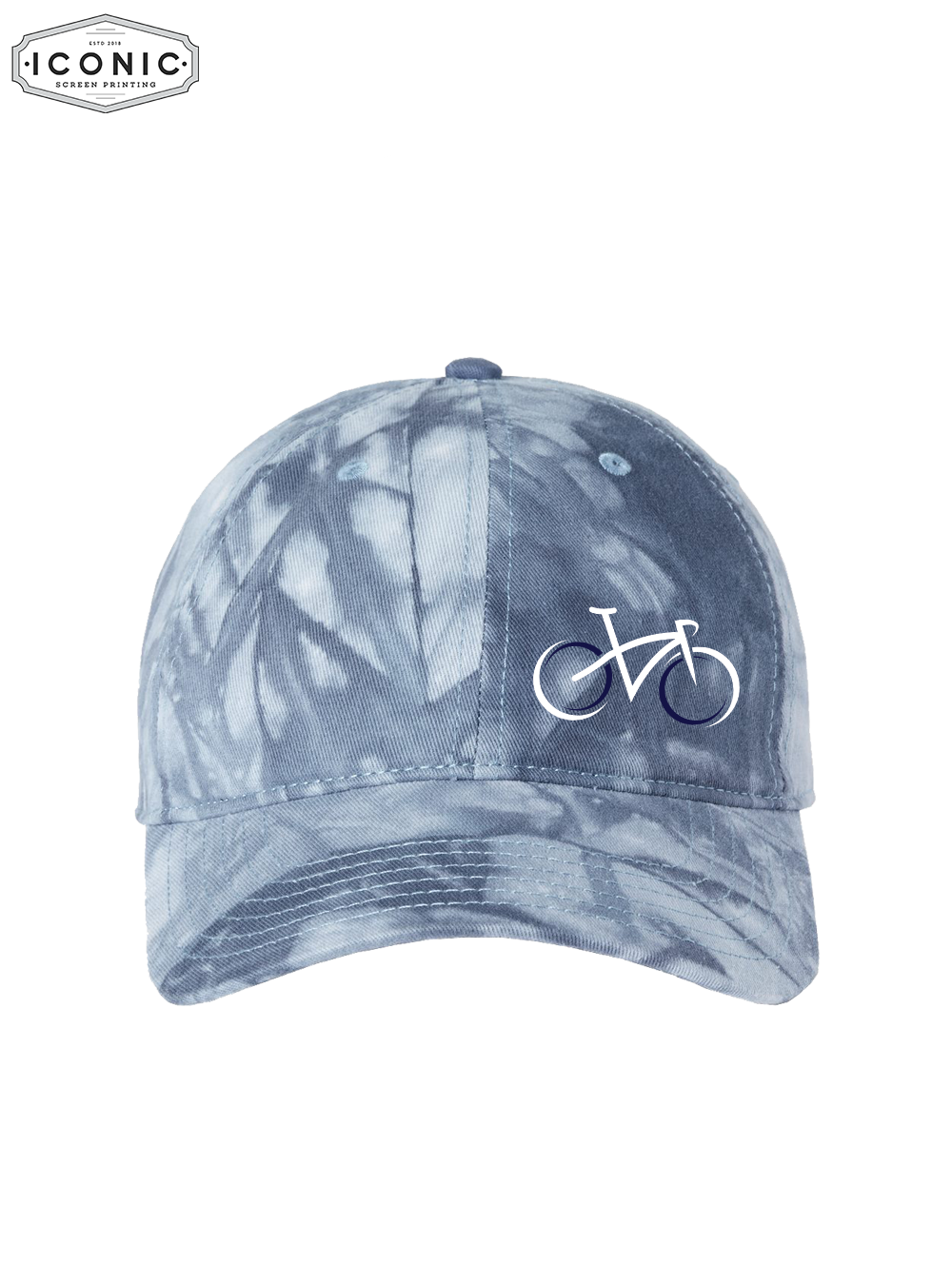 Bicycle - Tie-Dyed Dad Hat
