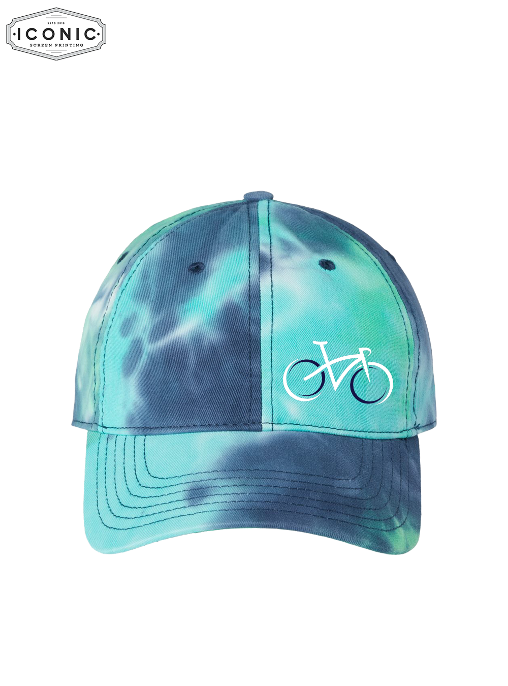 Bicycle - Tie-Dyed Dad Hat