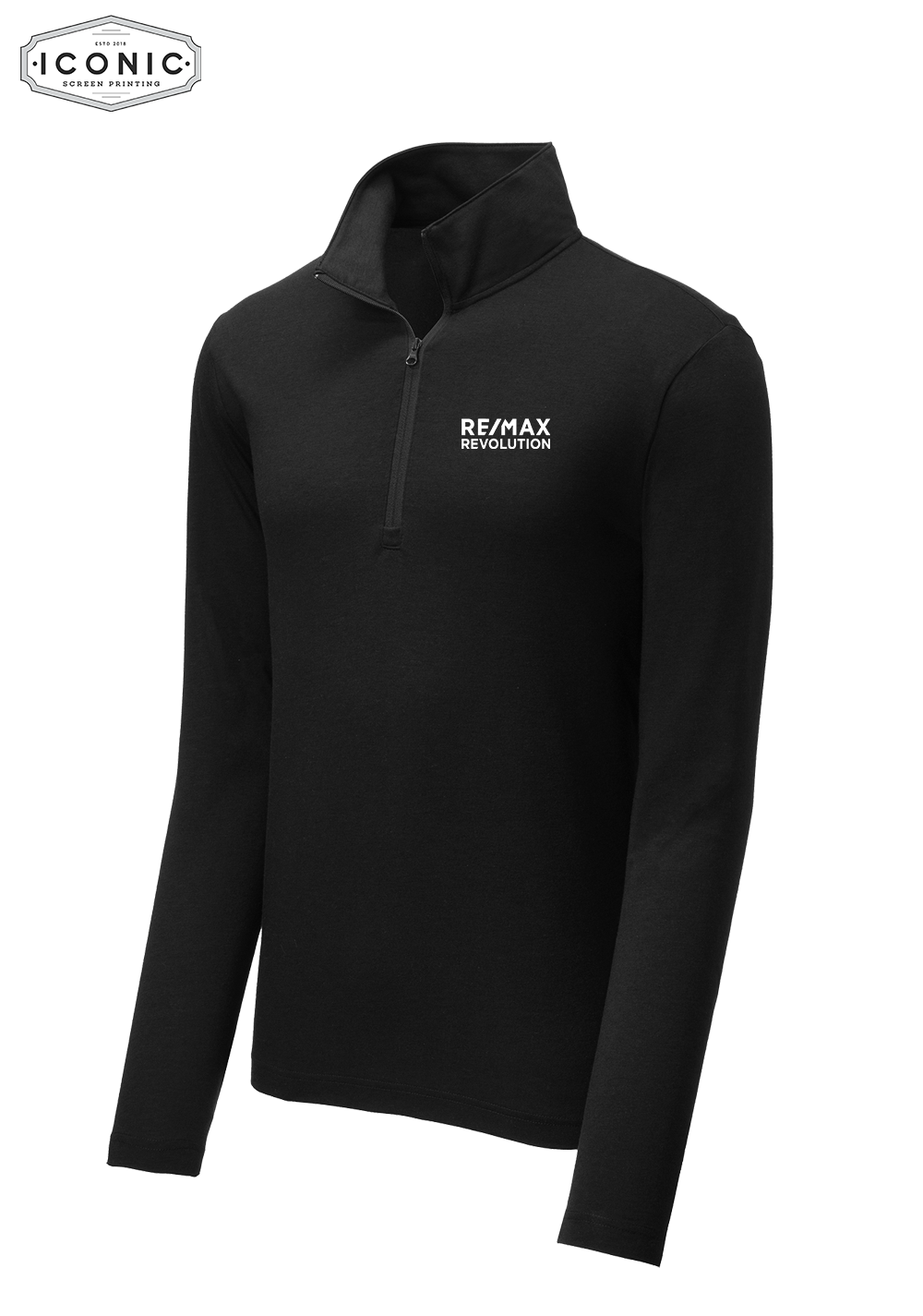 RE/MAX Revolution - PosiCharge Tri-Blend Wicking 1/4-Zip Pullover - Embroidery