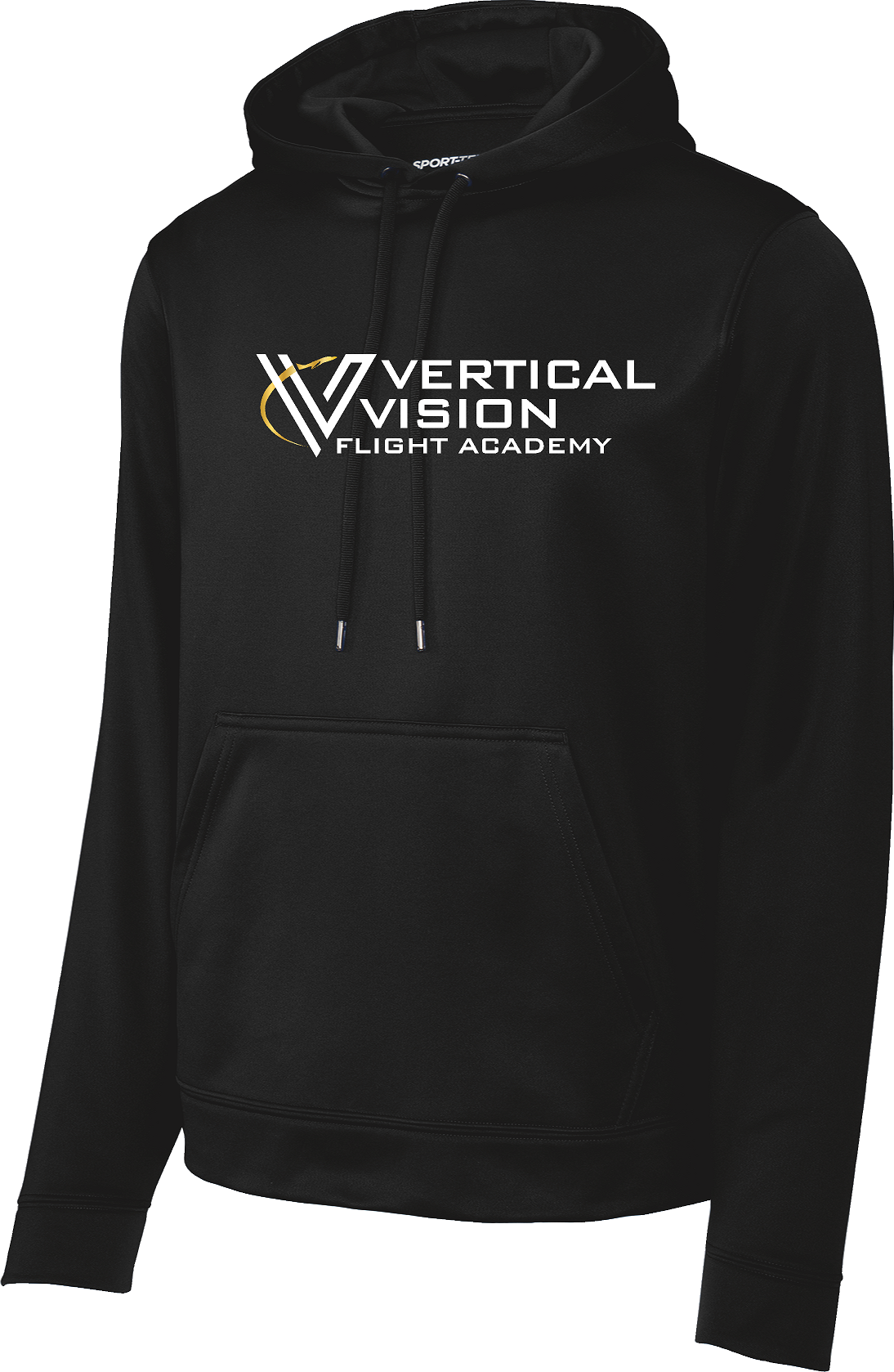 Vertical Vision Sport-Wick® Fleece Hooded Pullover