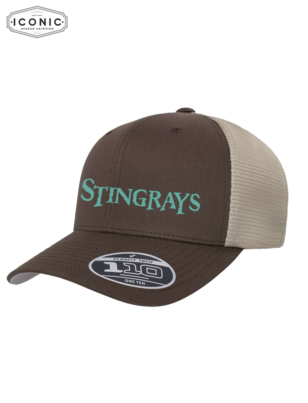 Stingrays - Flexfit Mesh-Back Cap