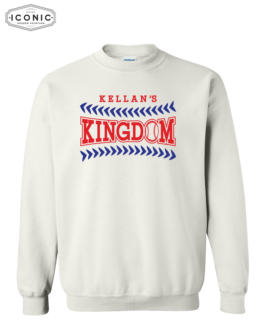 Baseball Kellan's Kingdom - Heavy Blend Sweatshirt