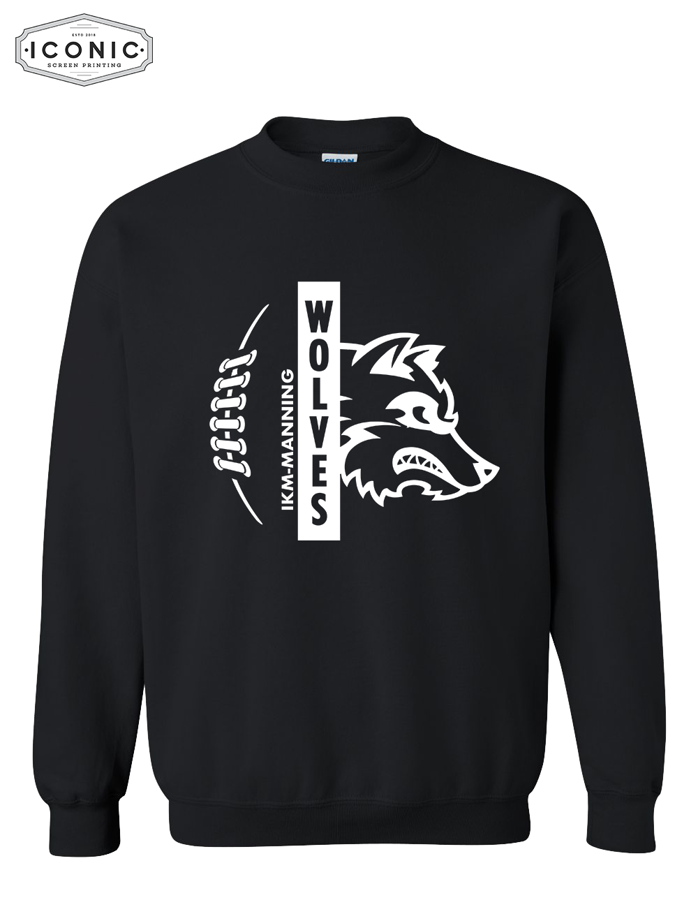 IKM-Manning Football - Heavy Blend Sweatshirt