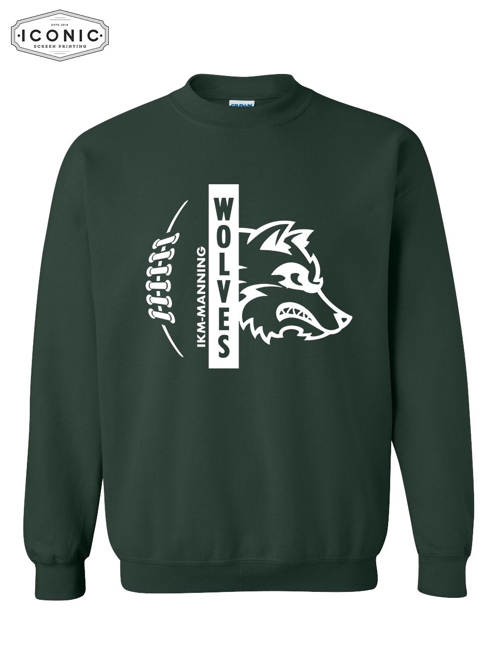 IKM-Manning Football - Heavy Blend Sweatshirt