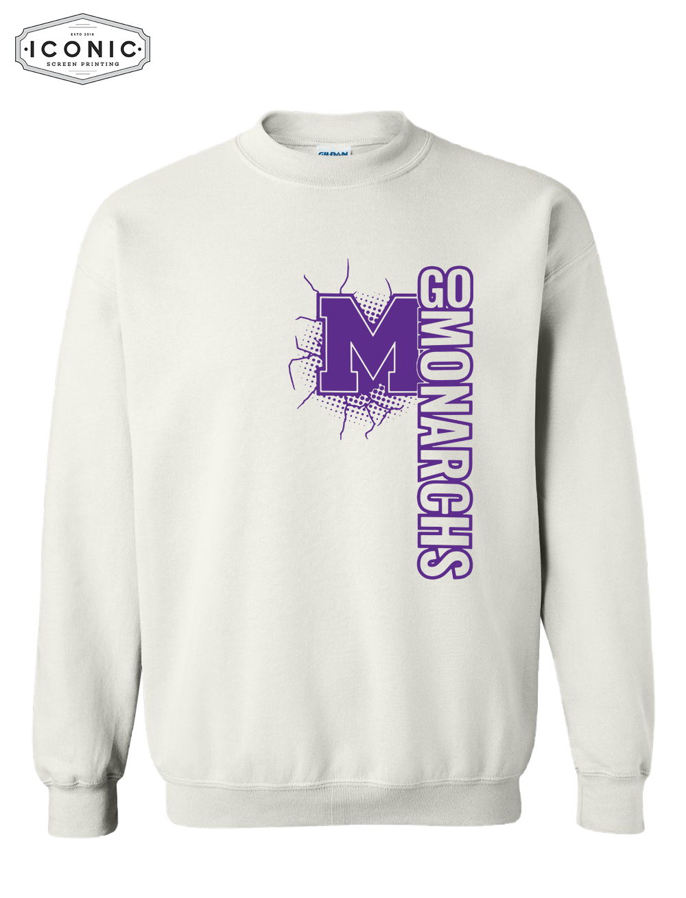 Go Monarchs - Heavy Blend Sweatshirt