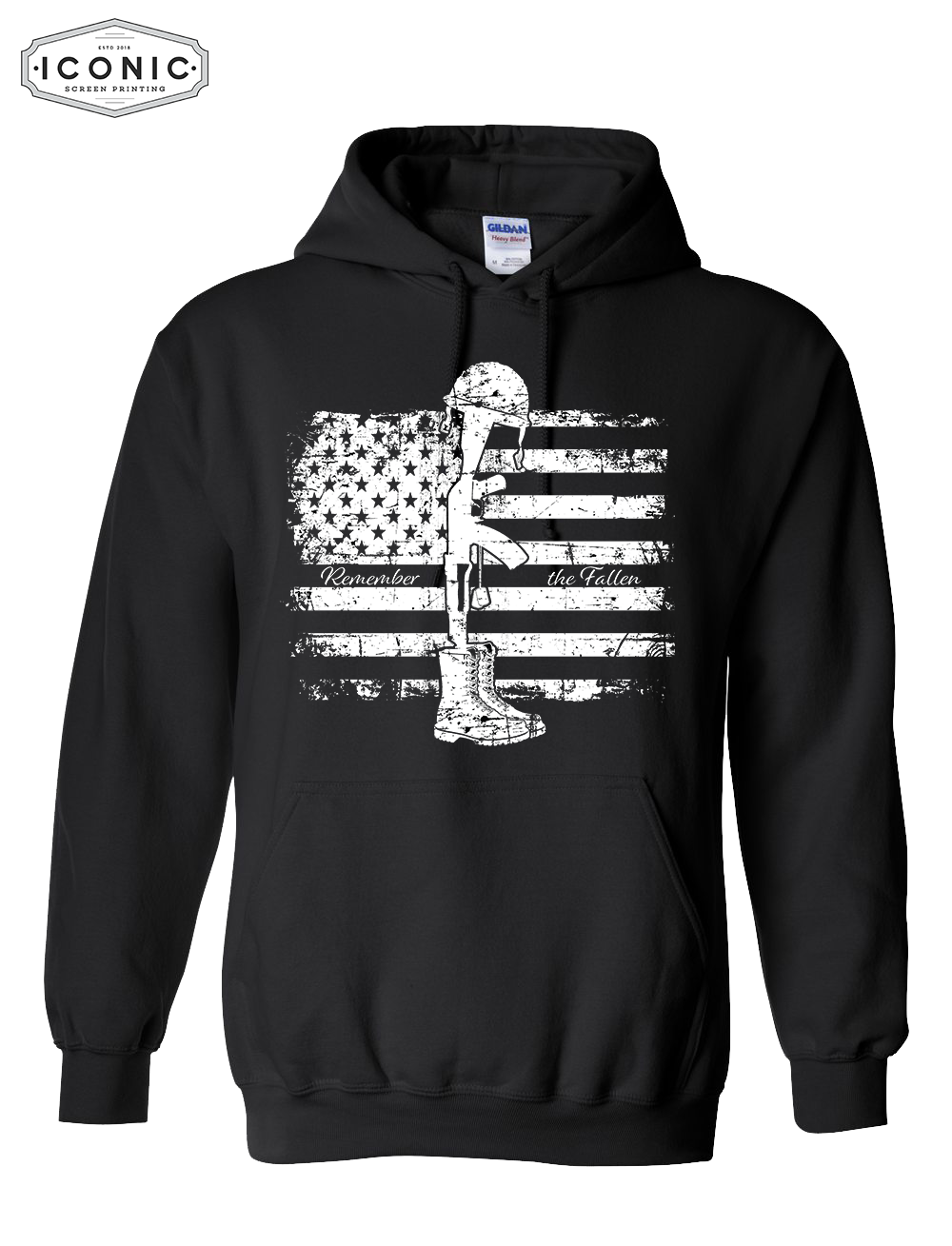 Remember the Fallen - Heavy Blend Hooded Sweatshirt