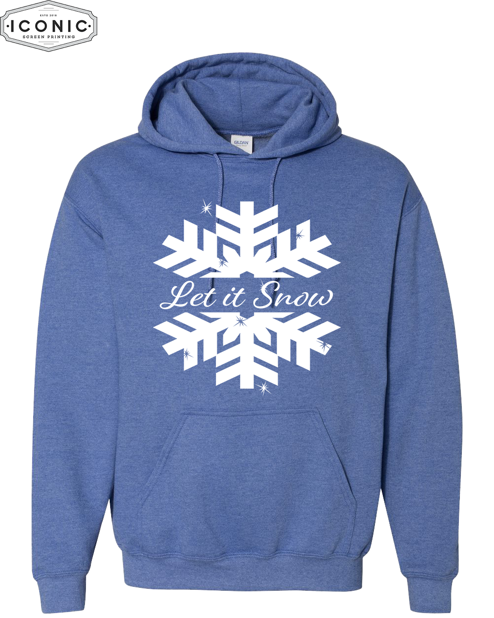 Let It Snow - Heavy Blend Hooded Sweatshirt