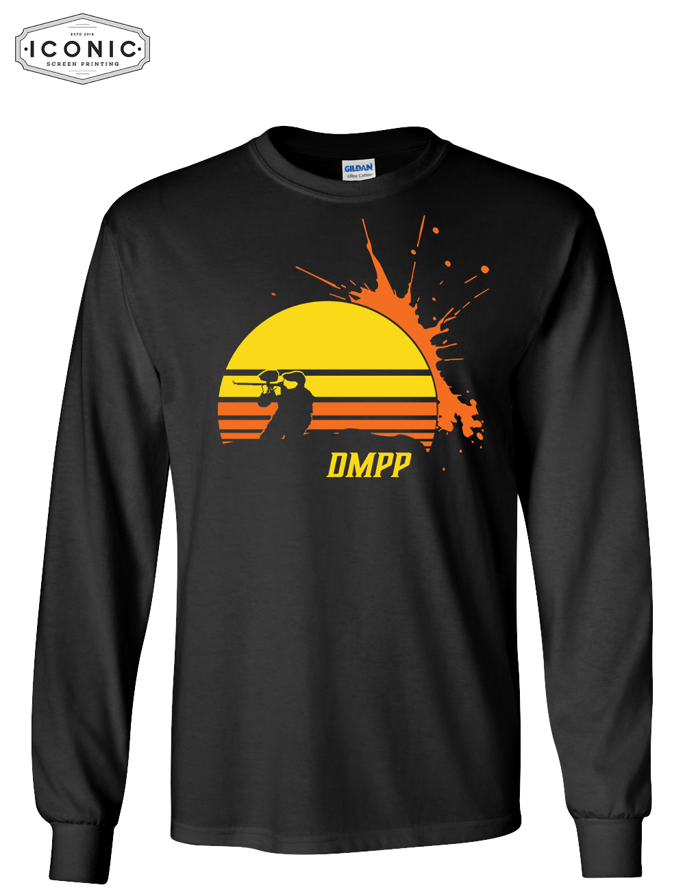 Des Moines Paintball Splatter - Ultra Cotton Long Sleeve