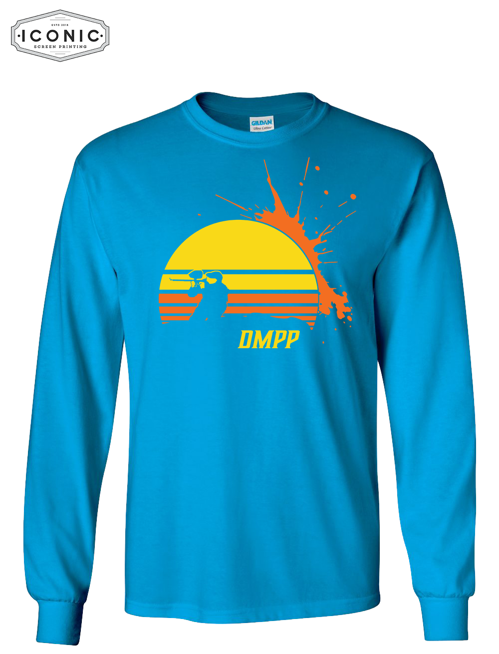 Des Moines Paintball Splatter - Ultra Cotton Long Sleeve