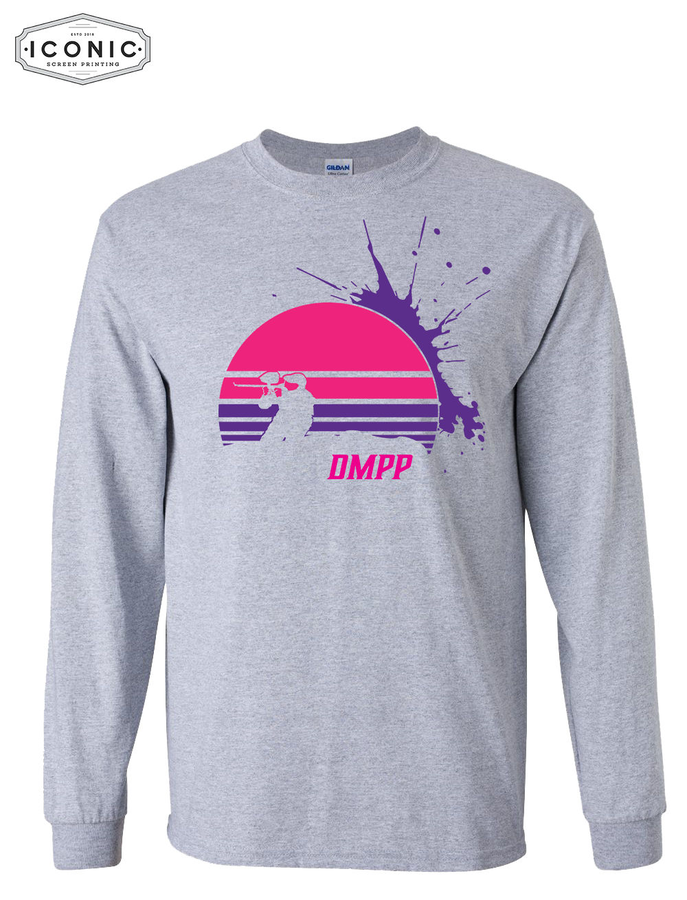 Des Moines Paintball Splatter - Ultra Cotton Long Sleeve