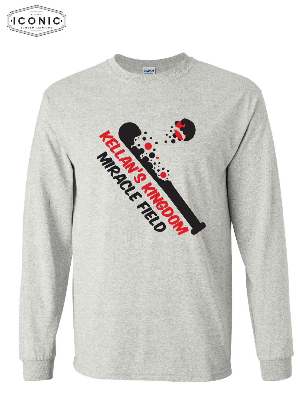 Baseball Bat - Ultra Cotton Long Sleeve