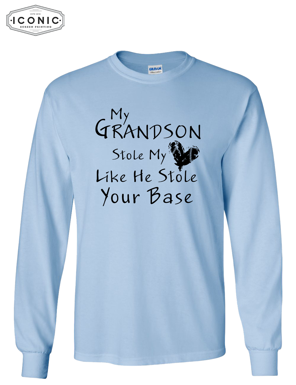 My Grandson Stole My Heart- Ultra Cotton Long Sleeve