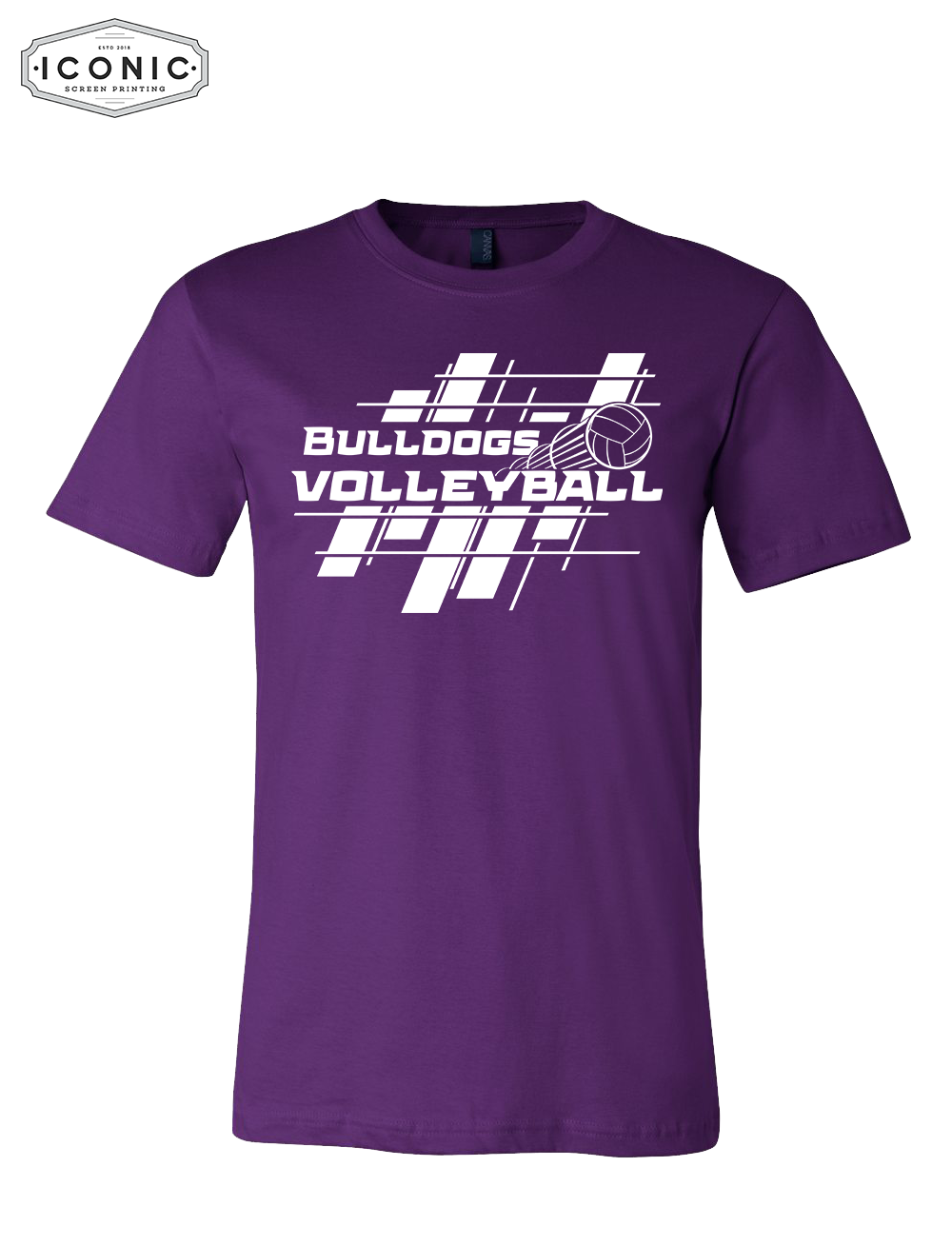 Bulldogs Volleyball - Unisex Jersey Tee