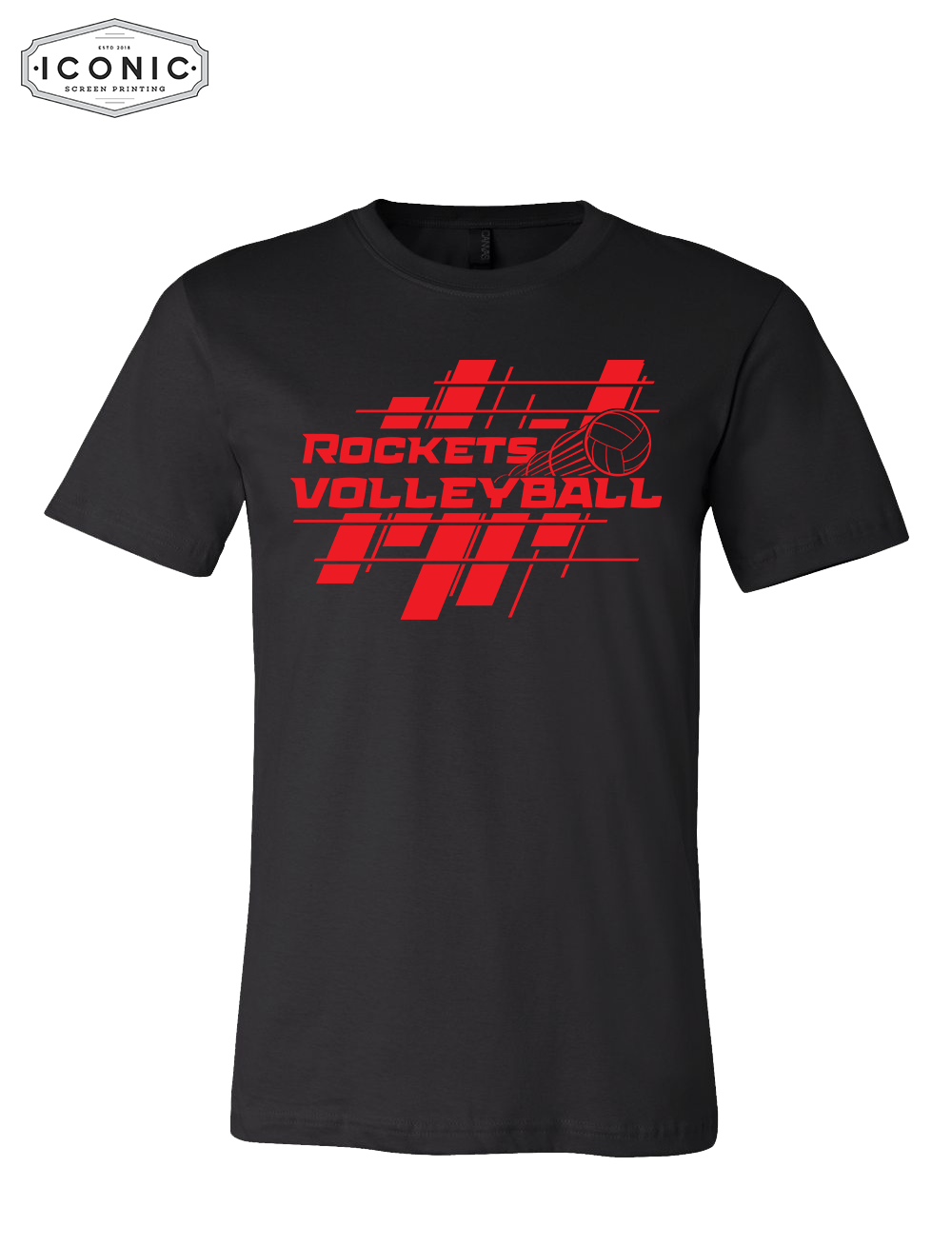 Rockets VolleyBall - Unisex Jersey Tee