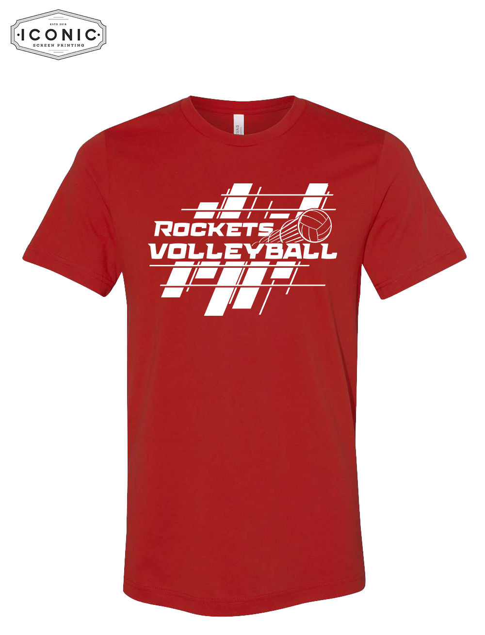 Rockets VolleyBall - Unisex Jersey Tee