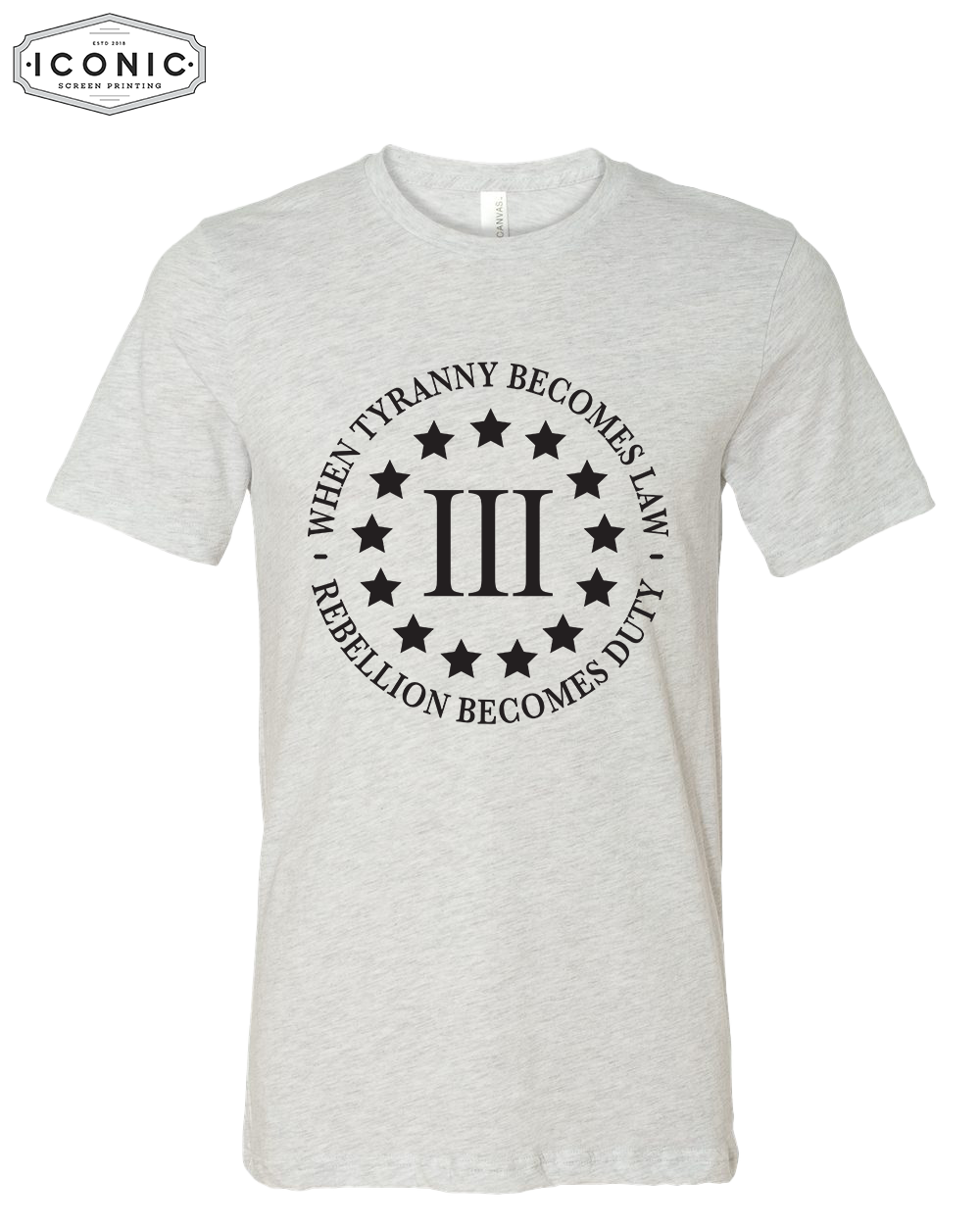 Rebellion - Unisex Jersey Tee