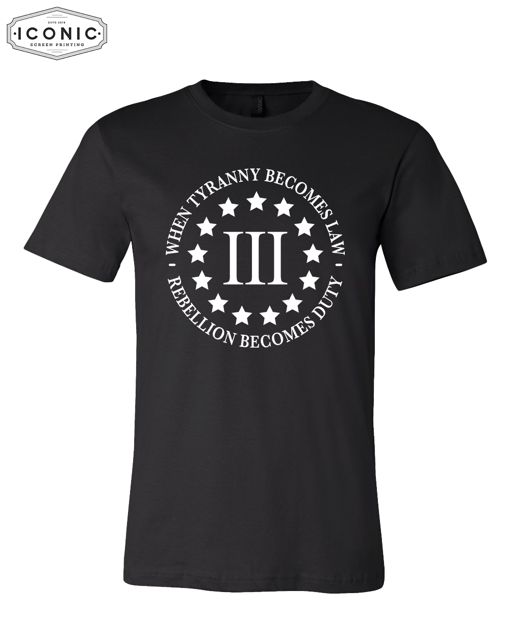 Rebellion - Unisex Jersey Tee