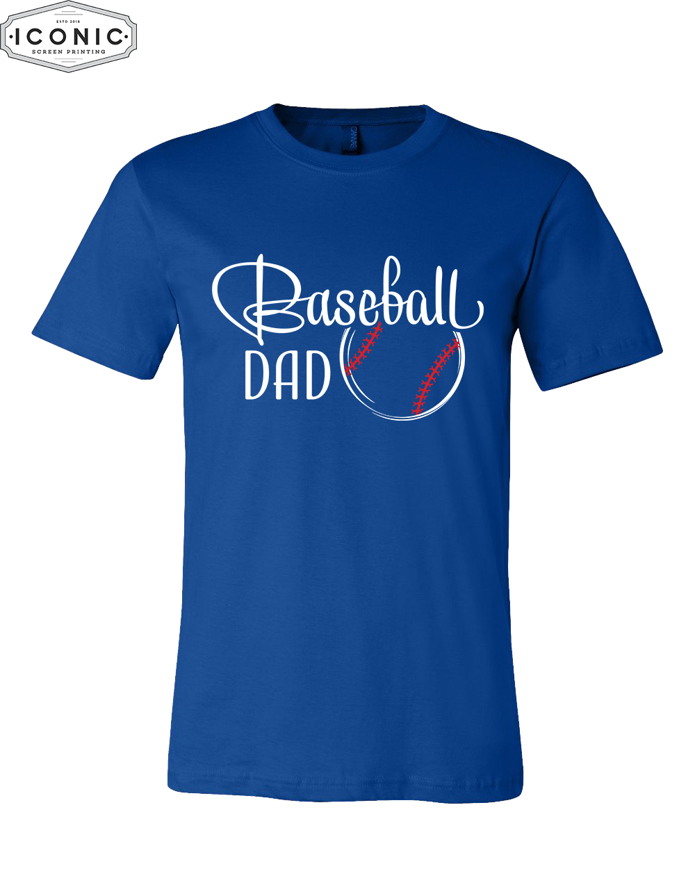 Baseball Dad - Unisex Jersey Tee