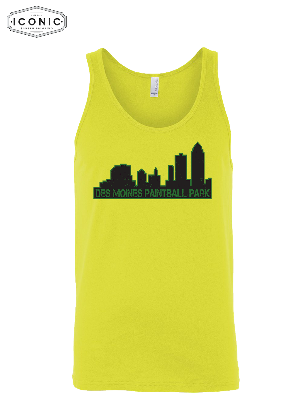 Des Moines Paintball Park - Unisex Jersey Tank