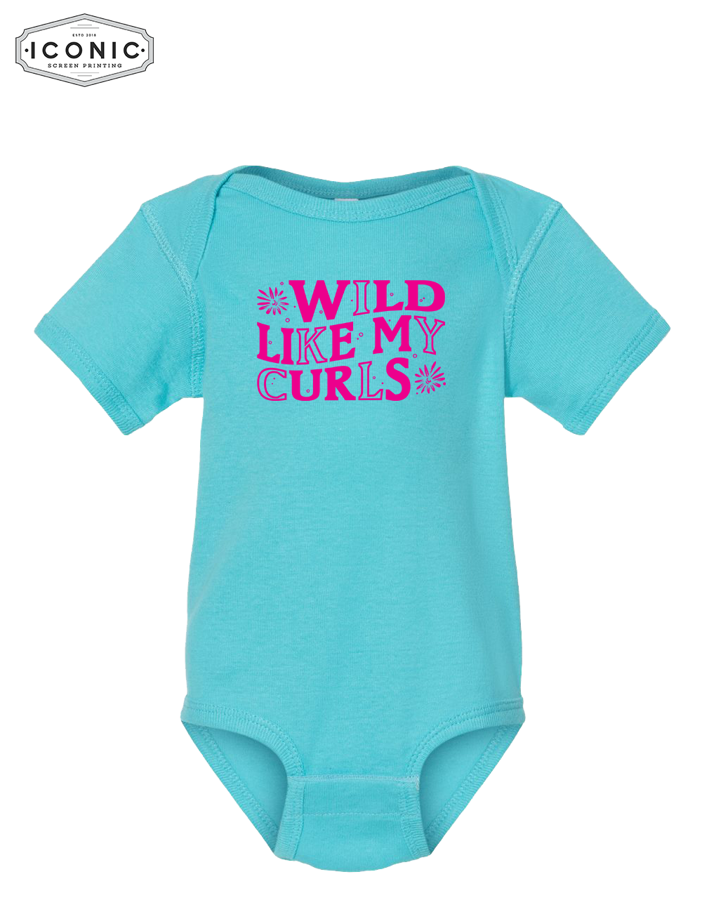 Wild Like My Curls - Rabbit Skins Onesie
