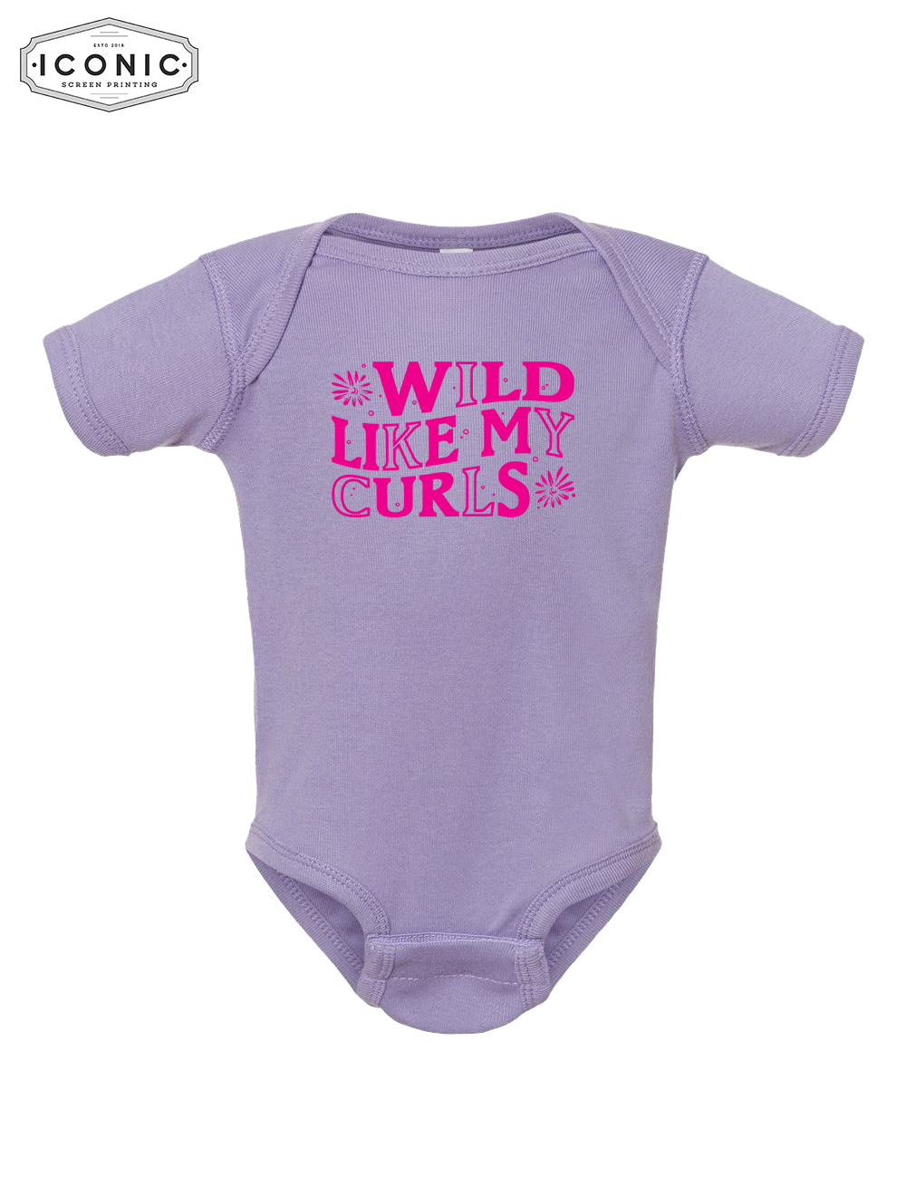 Wild Like My Curls - Rabbit Skins Onesie